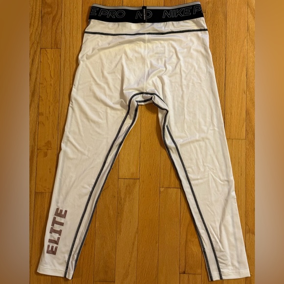 Nike PRO EYBL 2023 Peach Jam Dri-FIt Men’s 3/4 Tights Very Rare - Picture 2 of 2